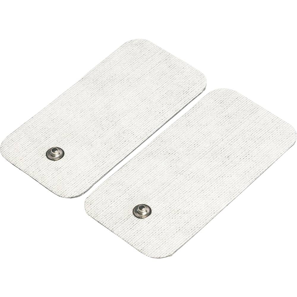 Beurer Self-Adhesive Gel Electrode Pads, 50 x 100 mm, Replacement Set of 4 Pads, TENS and EMS Electrodes suitable for Beurer Electrostimulators