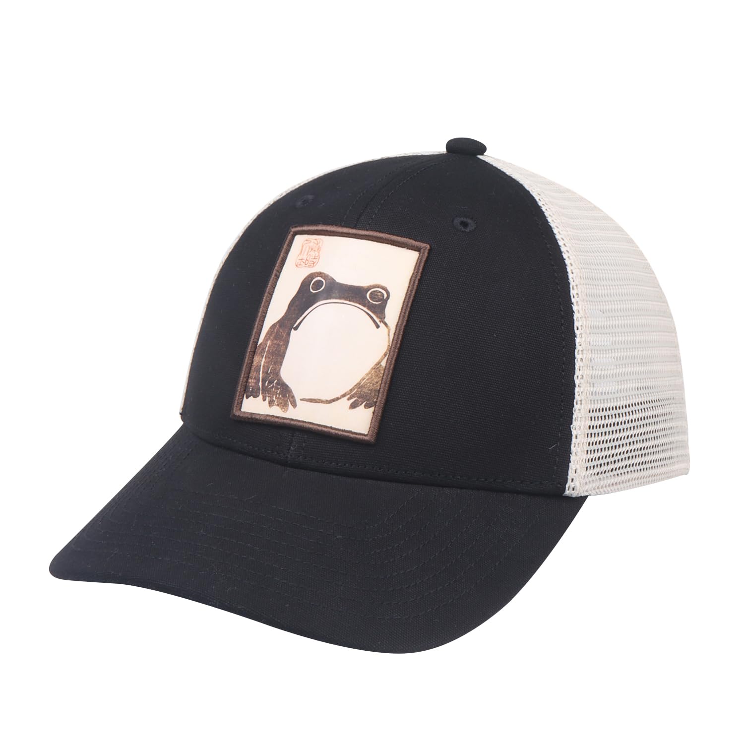 Trucker Hats for Art Lovers | Frog Cat Fox Spider | for Men & Women | Patch Front – Mesh Back – Adjustable Fit