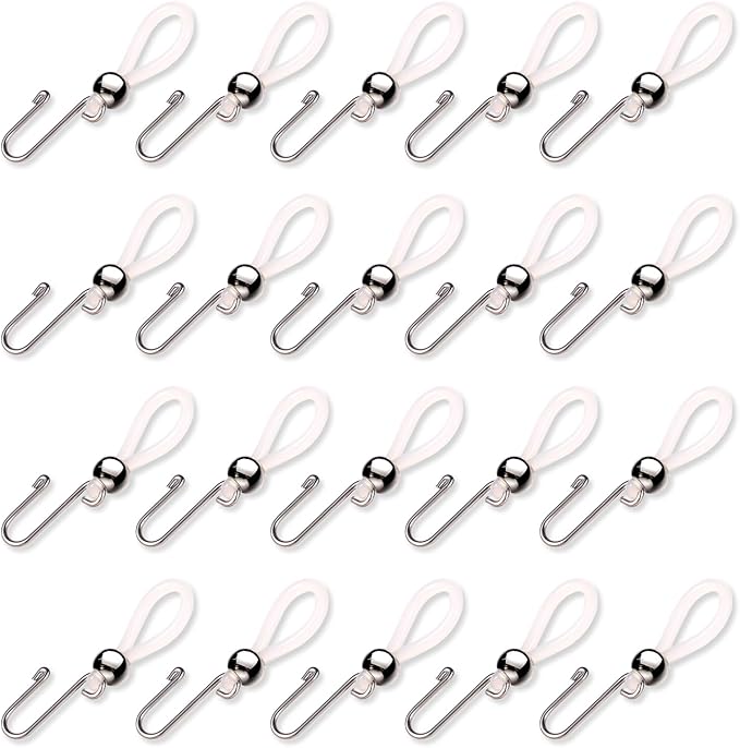 20pcs Zipper Holder Upper for Jeans, Zipper Hooks Clips
