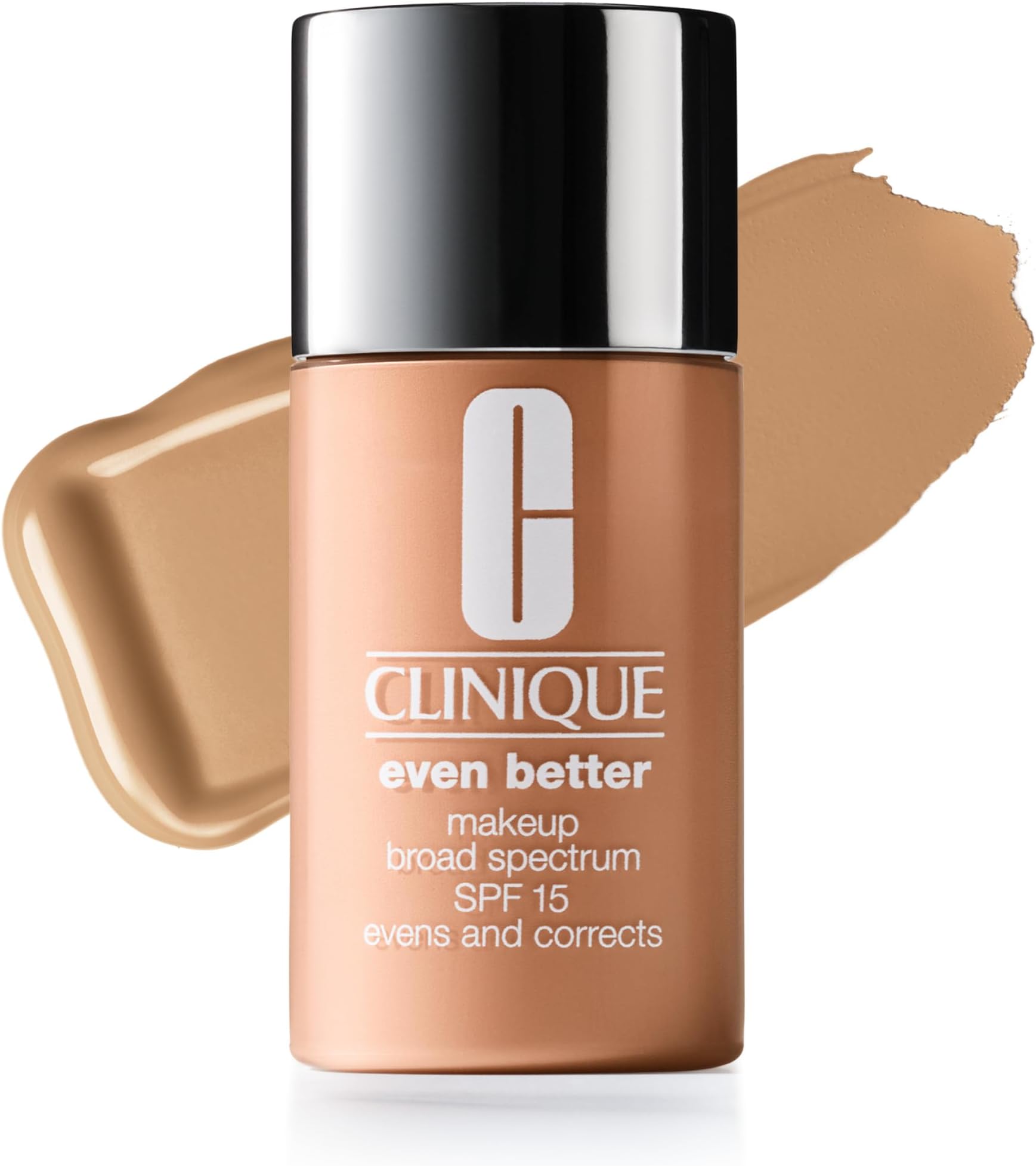 Even Better Makeup Liquid Foundation SPF 15 With Vitamin C For Dry + Oily Combination Skin Types | Medium Coverage + Natural Finish | Evens Skin Tone + Reduces Dark Spots