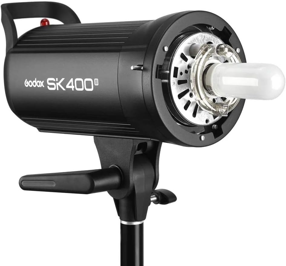 🛒 Crazy Deals Godox SK400II 400Ws GN65 5600K Studio Strobe Flash Monolight Light for Studio Shooting,with Built-in Godox 2.4G Wireless X System,150W Modeling Lamp(Bowens Mount) Up To 40% OFF Godox SK400II 400Ws GN65 5600K Studio Strobe Flash Monolight Light for Studio Shooting,with Built-in Godox 2.4G Wireless X System,150W Modeling Lamp(Bowens Mount)
