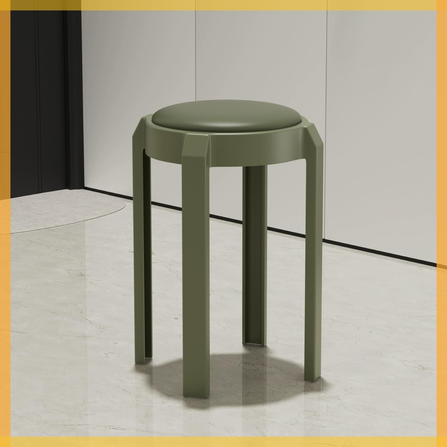 Tabourets de bar sans dos pour intérieur et patio extérieur lot de 18