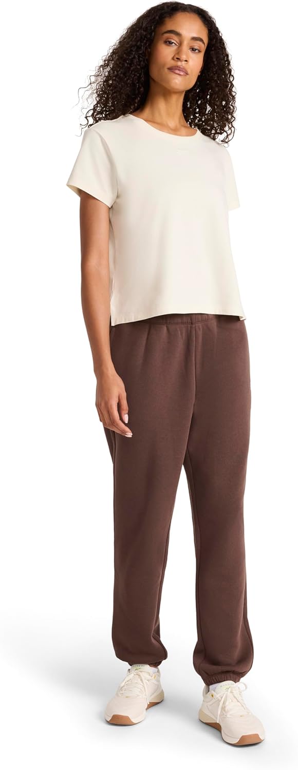 Reebok Womens Classic Cinch Pant, Standard Fit, Midweight Cotton-Poly Fabric - Image 3