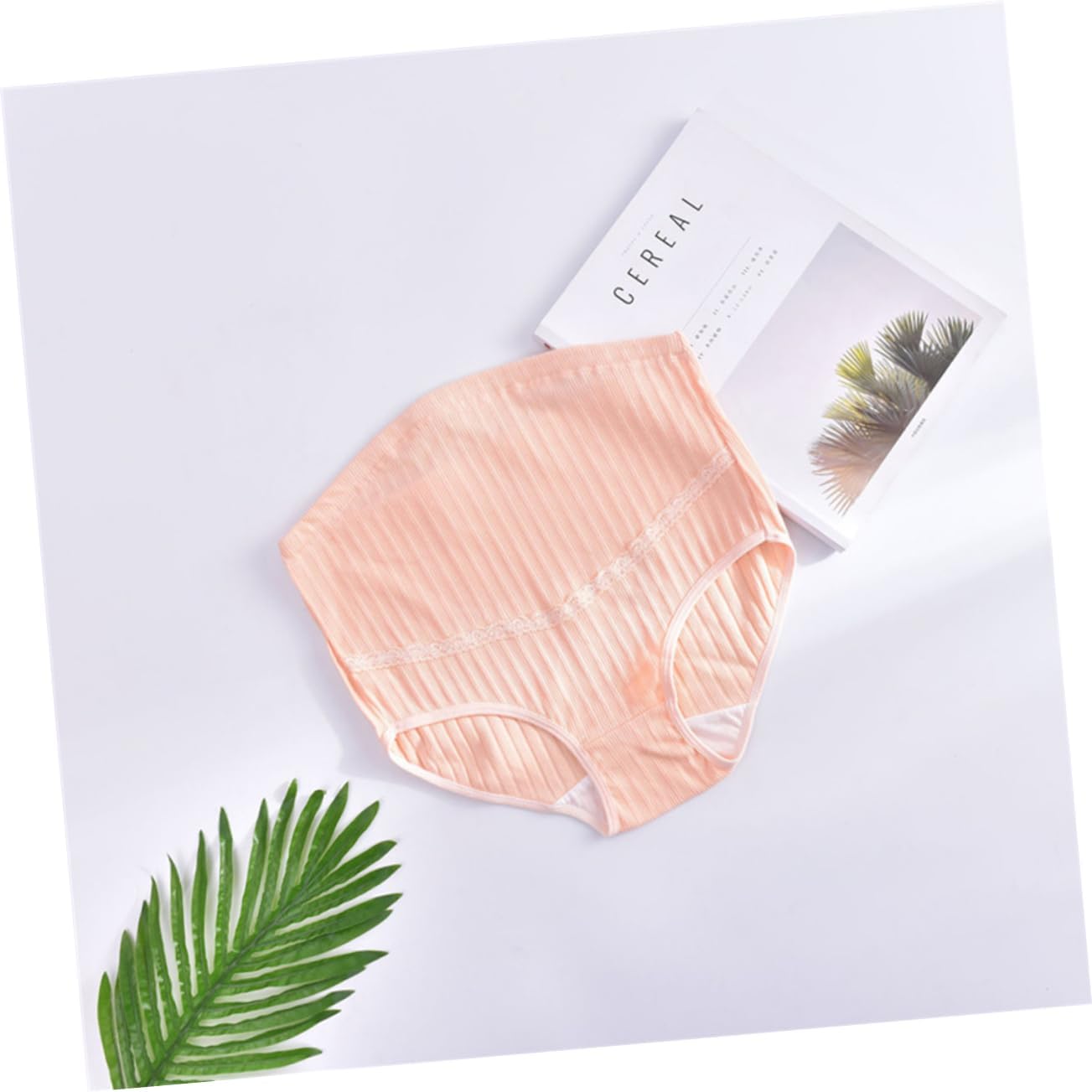 3pcs Women Maternity Underwear Cotton Seamless Panties High Waist Belly Band for Pregnancy Assorted Color