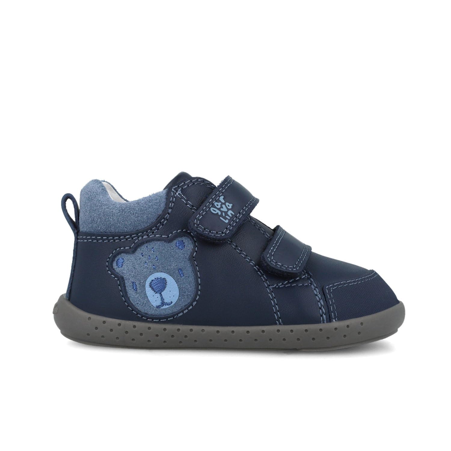 Garvalín Botín Barefoot Oso Niño Bebé 251309-A183 Color Azul Suela Flexible