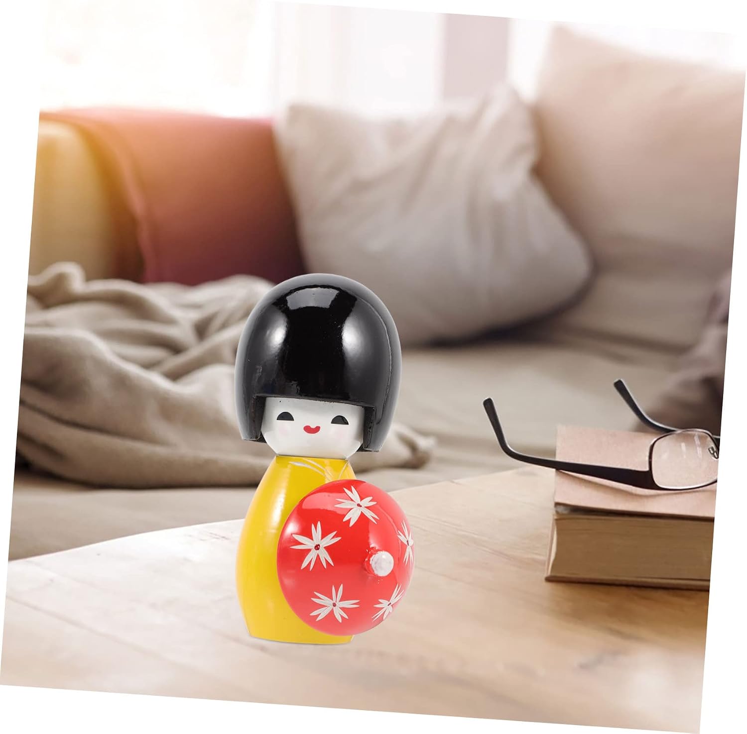 SOLUSTRE Kimonos Doll Ornament Adorable Desktop Decoration for Parties Lightweight and for Home Decor and