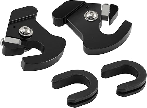 Miniatura 8 de YHMOTO - Kit de clips de enganche para portaequipajes con barra giratoria desmontable para Harley Davidson Sportster Touring Street Glide Road King
