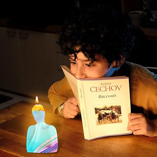 Miniatura 4 de Voyyphixa Esculturas de estatuas humanas 3D, moldes de vela de silicona, moldes de resina, moldes de silicona para cuerpo, figuras para resina,