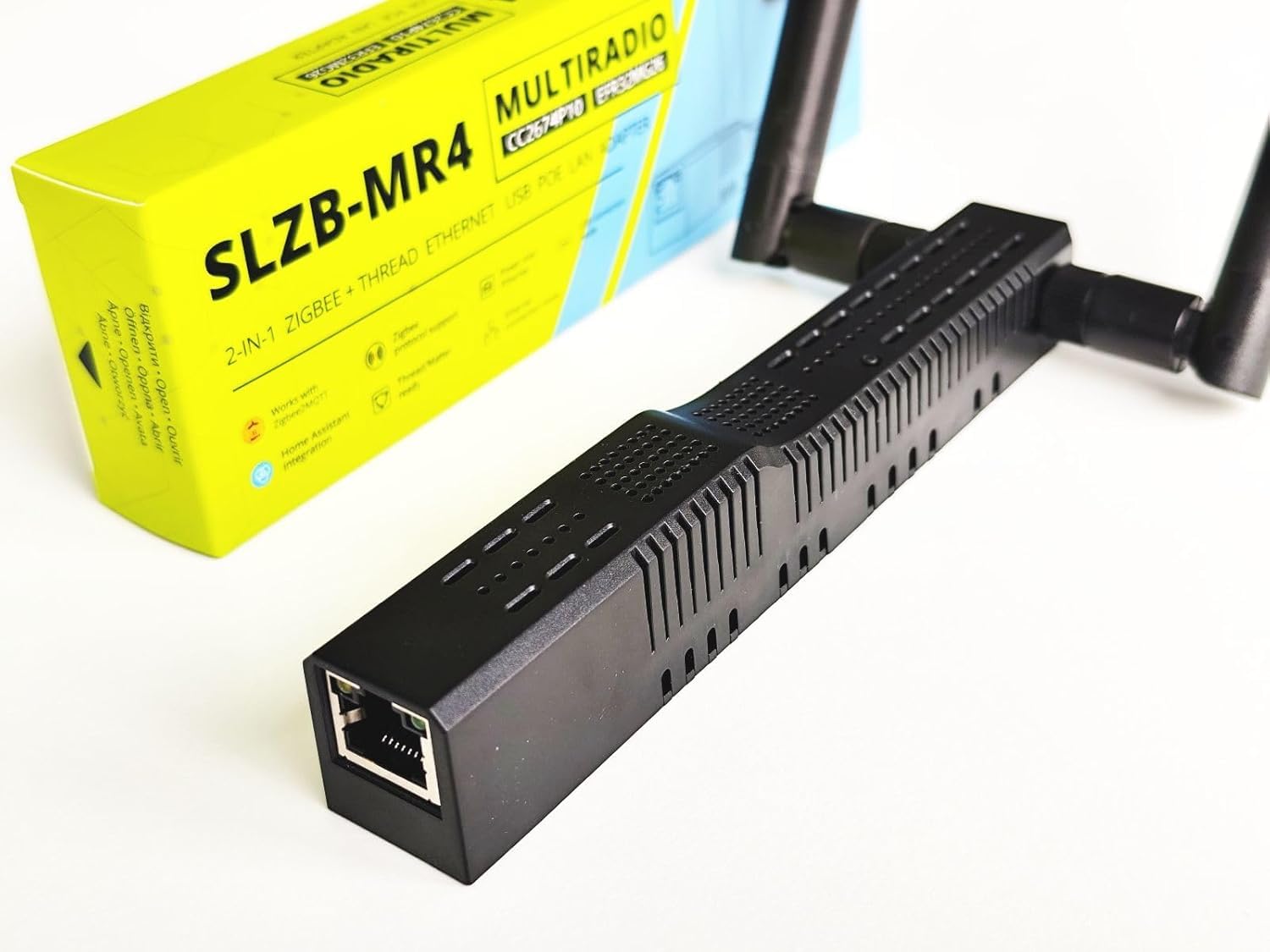 SLZB-MR4 Zigbee Thread LAN POE Dual Radio - Multiradio Zigbee