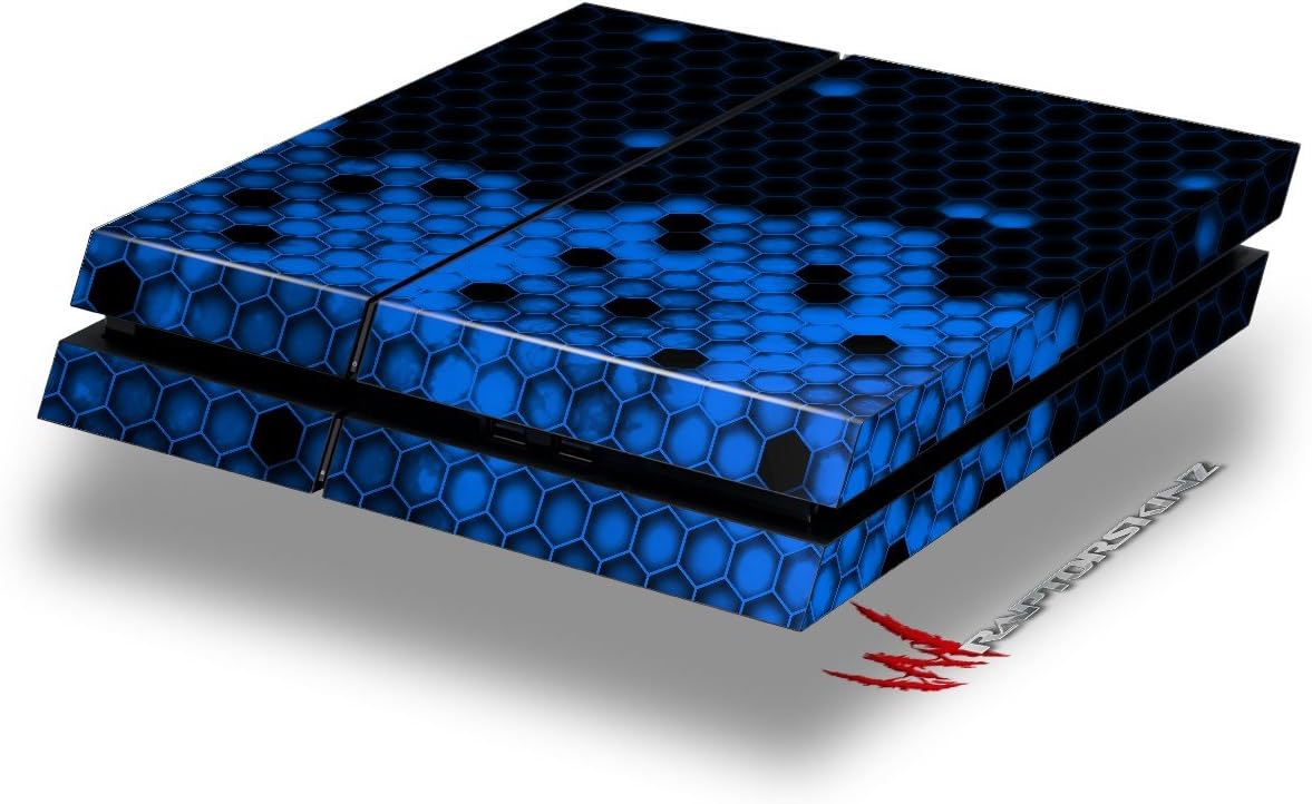 HEX Blue - Decal Style Skin fits original PS4 Gaming Console