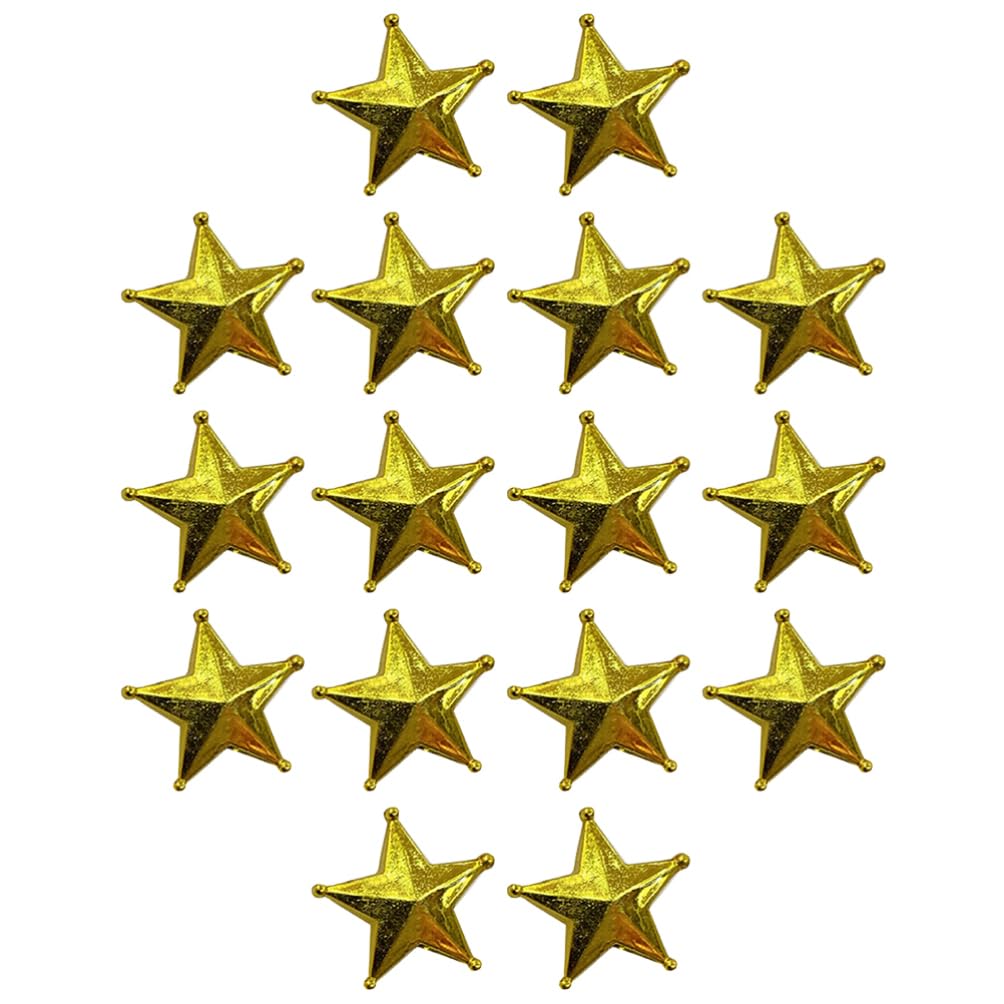 50 Étoiles Dorées Miniatures Pour Sapin De Noël - 2cm - MAGICLULU