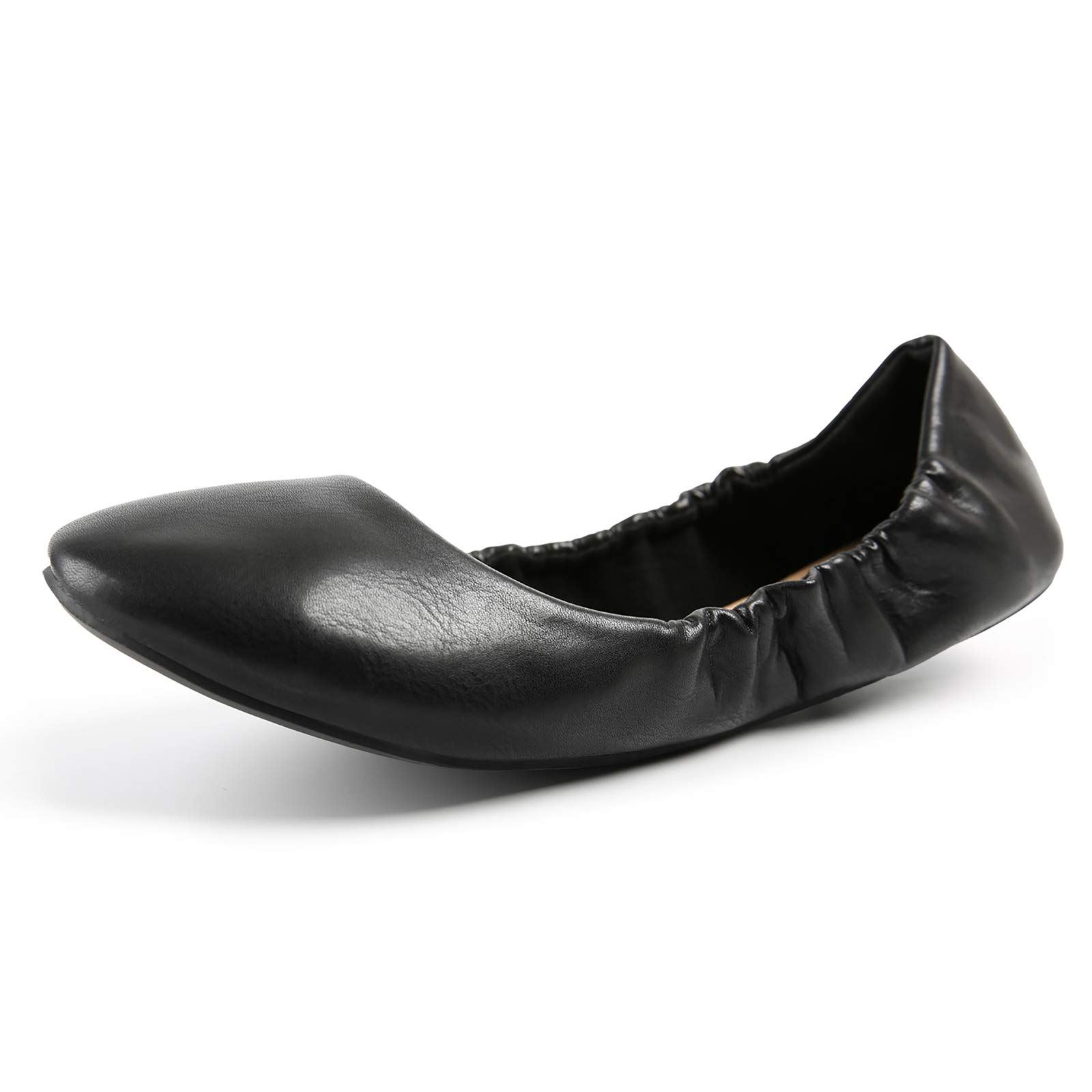 Musshoe Ballet Shoes For Women Elastic Flats Foldable Slip On