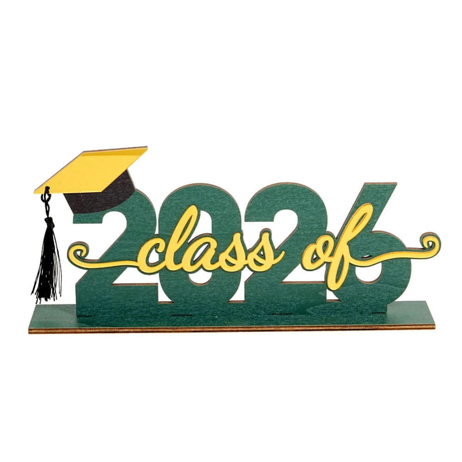 Class of 2026 Wooden Table Centerpieces Graduate Table Signs for Graduation Parties Favor 2026 Graduation Decorations Wood Decor
