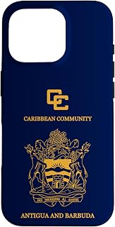 Antigua and Barbuda,Antigua and Barbuda Passport. Case for iPhone 16 Pro