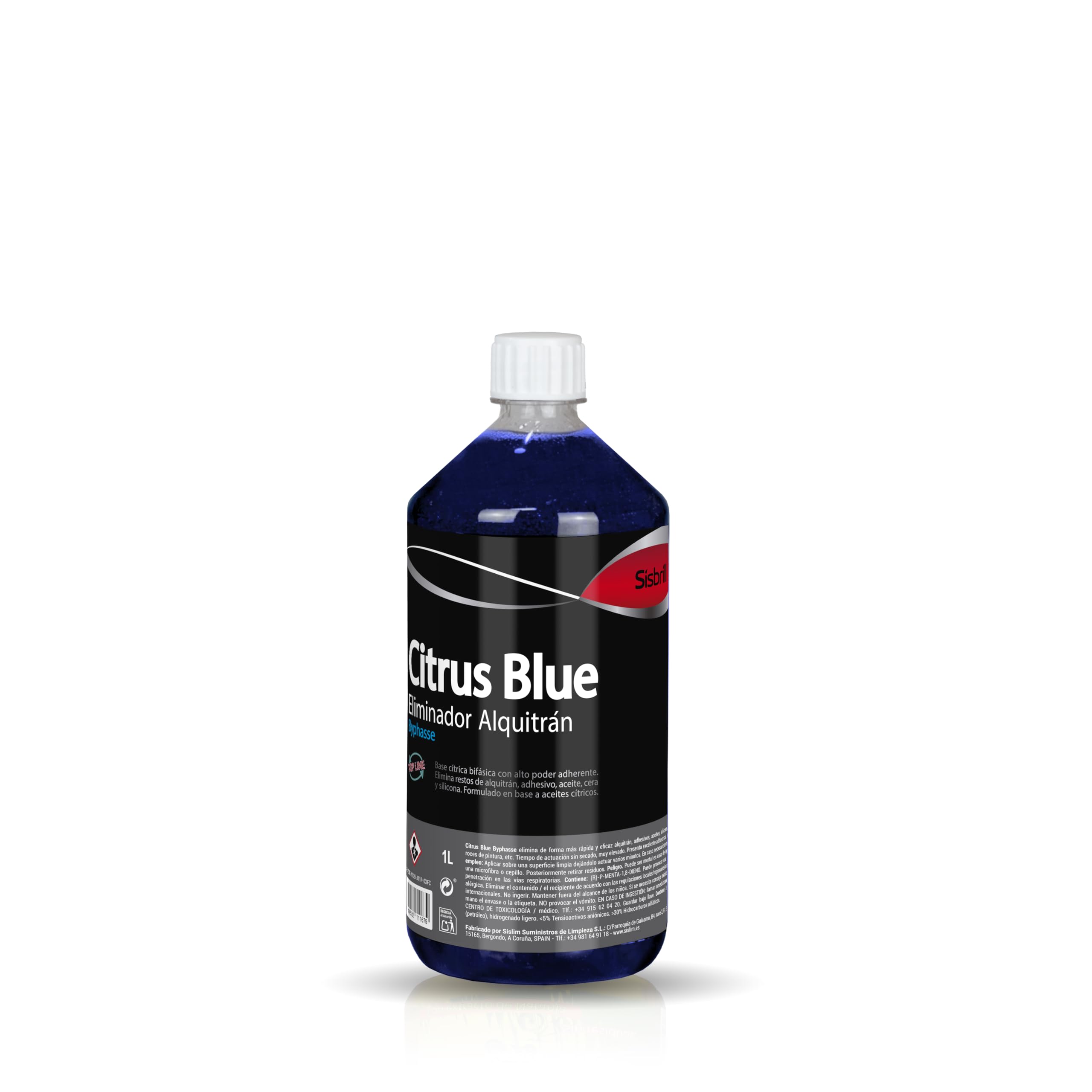 Sisbrill Citrus Blue Byphasse, Eliminador de Alquitrán - 1 Litro