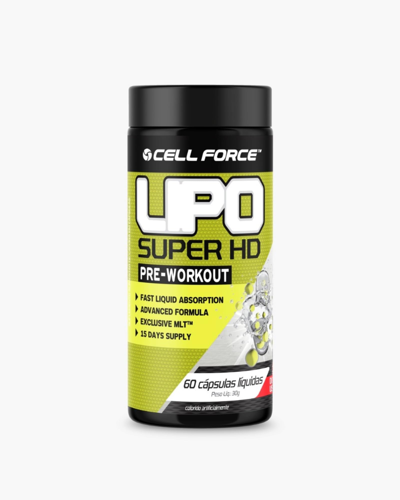 Lipo Super HD - 60 Cápsulas - Cell Force | Amazon.com.br