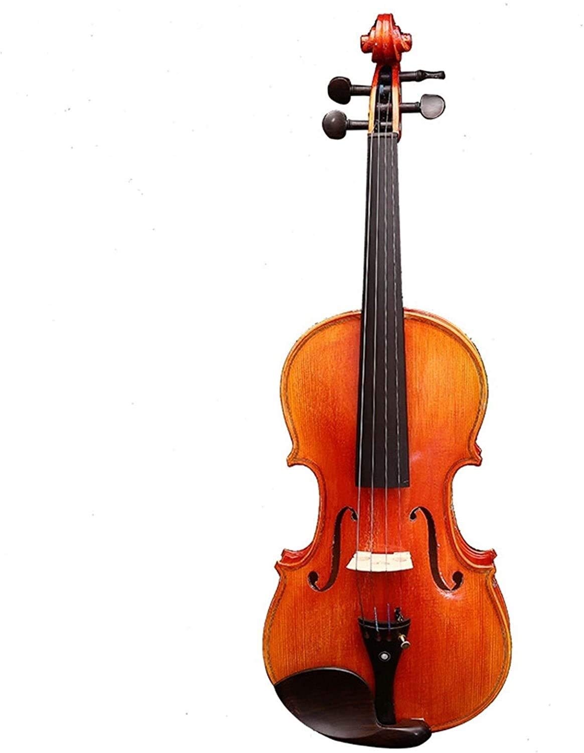 Violino standard da studente, per principianti, Violino Modello di fascia alta Accessori in ebano Violino fatto a mano Principiante Studenti universitari for adulti Uomini e donne Violino for principi