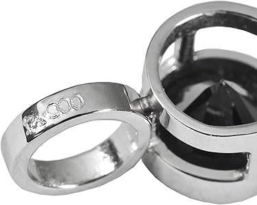 Amazon | Pt900 1Pブラック ペンダントトップ ブラックダイヤモンド