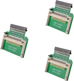 Plawee 3X Tarjeta de Memoria Compacto Flash A 50 1.8 Pulgada IDE Adaptador Ssd de Disco Duro