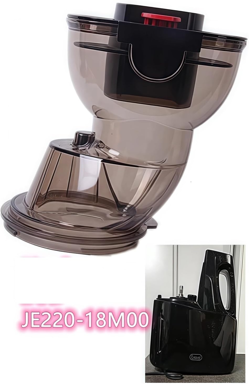 Juicer Upper Cover Compatible For BUD JE220-18M00 Blender Parts Accessories Juice Extractor, Feeding Bucket, Juice Extractor Small Household Appliance Parts And Accessories Kitchen Auxiliary Mixer