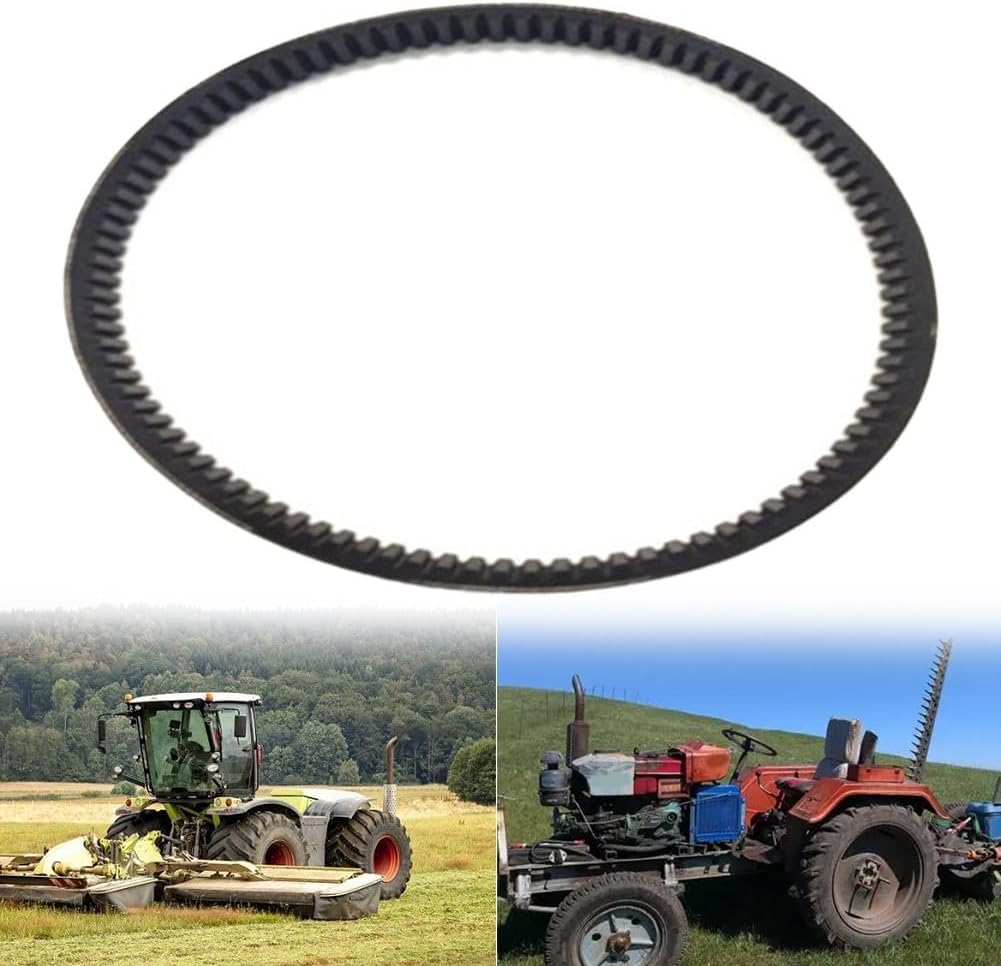 Clutch Drive Belt Clutch Black Rubber Belts Lawnmower Clutch Drive Belt Size 10 * 10 * 5Cm Clutch Drive Belt and Starter Generator Belt Kit