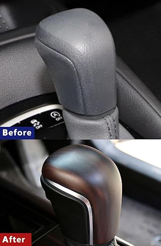 Miniatura 2 de ERIDANUS Accesorios de automóvil para Toyota Camry 2023 2022 2021 2020 2019 2018 interior palanca de cambios perilla marco embellecedor (estilo