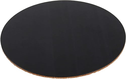 Miniatura 4 de 12 tapetes de corcho de 10 pulgadas, posavasos redondos de corcho, platillo de corcho para jardinería, macetas de interior y exterior, tapete para