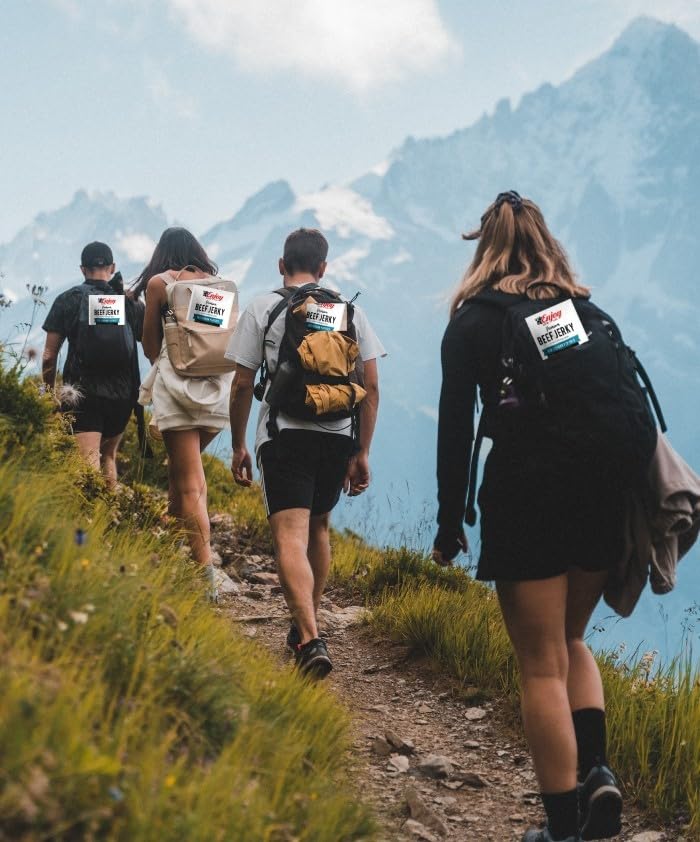 Miniatura 6 de Enjoy Carne seca caliente, 12 oz (paquete de 6)