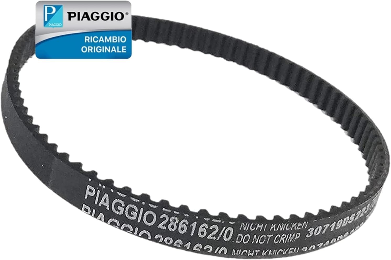 CINGHIA DENTATA MISCELATORE PER PIAGGIO FLY 50 - FREE 50 - LIBERTY 50 FINO AL 2013 - PIAGGIO NRG 50 FINO AL 2017 - SFERA 50 - TYPHOON 50 FINO AL 2016 - VESPA LX 50 - ZIP 50 - ZIP RST - ZIP SP