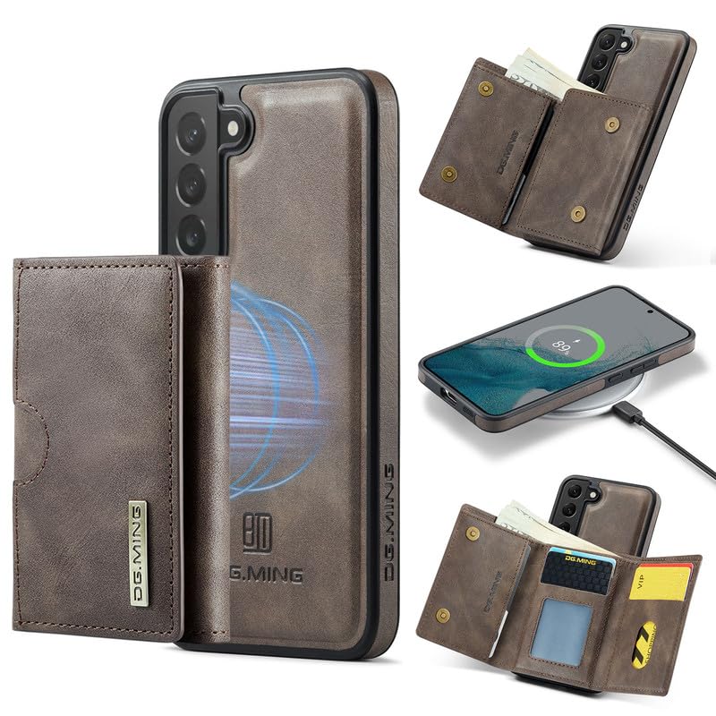 Étui magnétique pour Samsung S22 avec blocage RFID anti-piratage