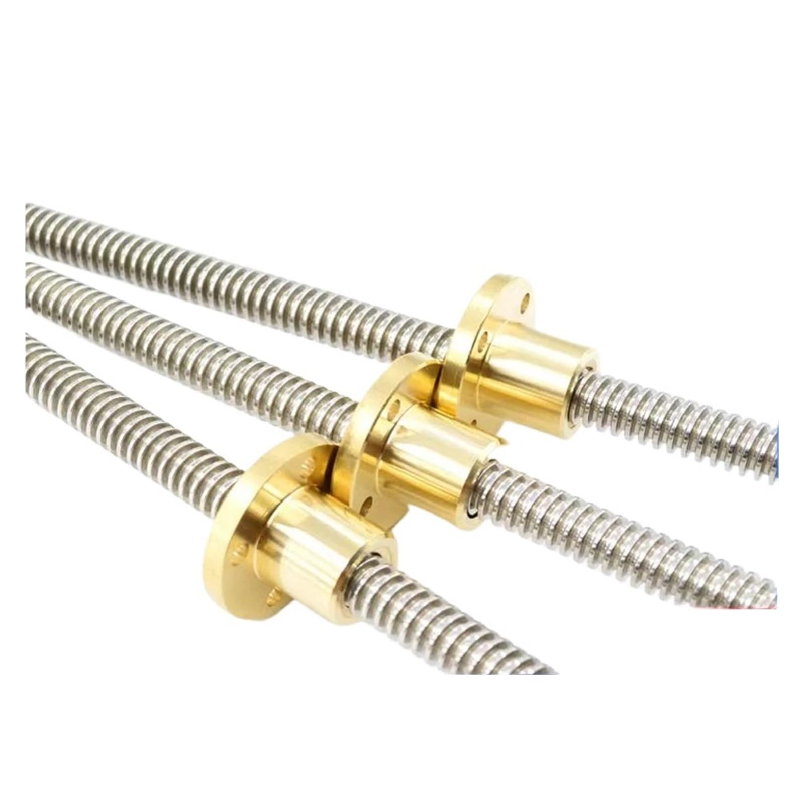Metal Ball Screw nut T20 Lead Screw Linear Guide Lead 4mm Pitch 4mm Length 100mm to 950mm with Brass Nut(950mm)