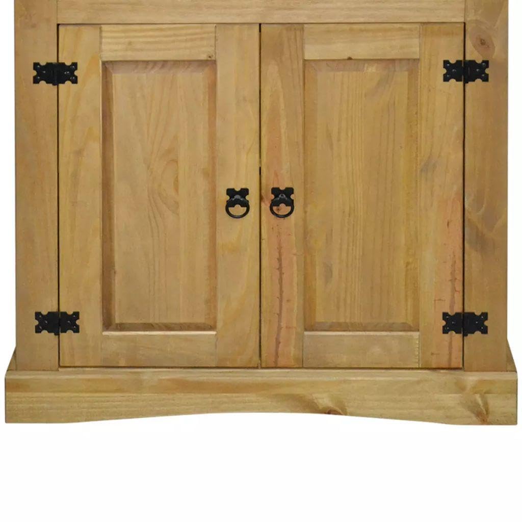 Buffet Bahut - Armario para consola (170 cm, 4402305), diseño de pino mexicano
