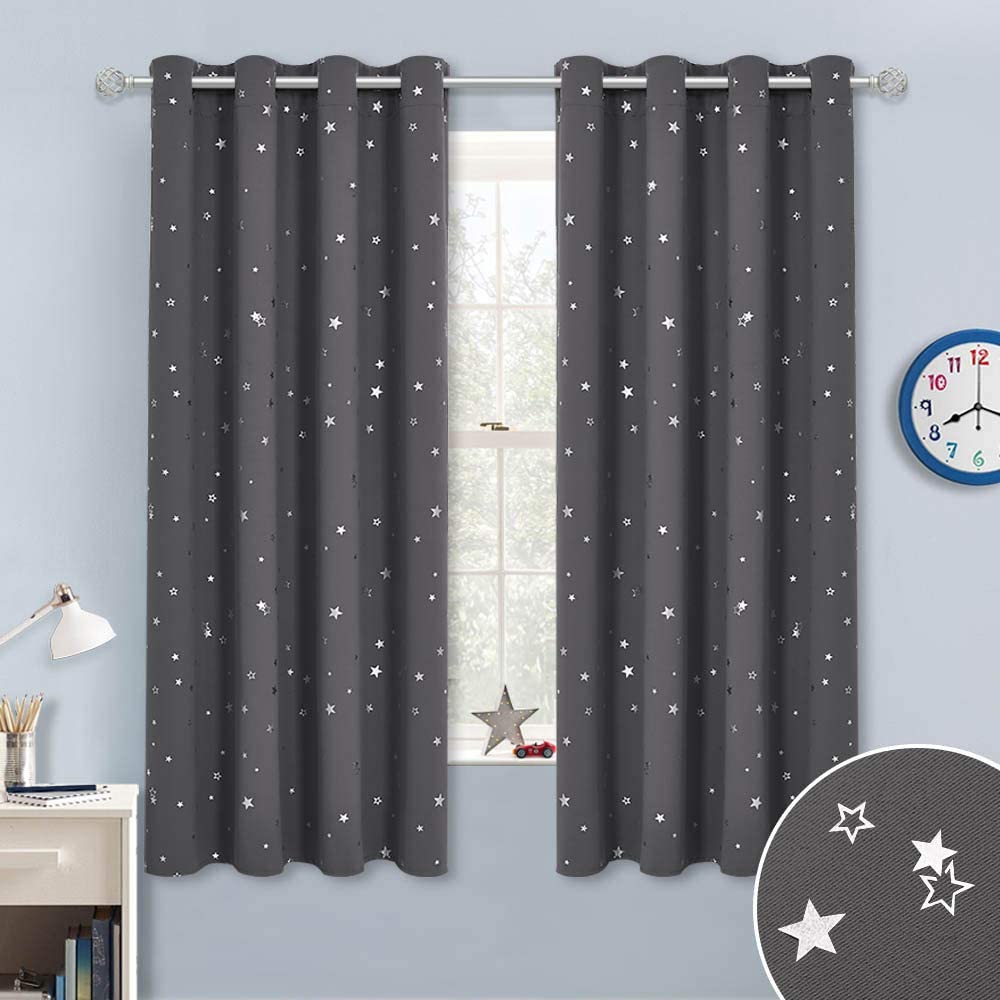 PONY DANCE Pink Blackout Curtains for Living Room - Image 2