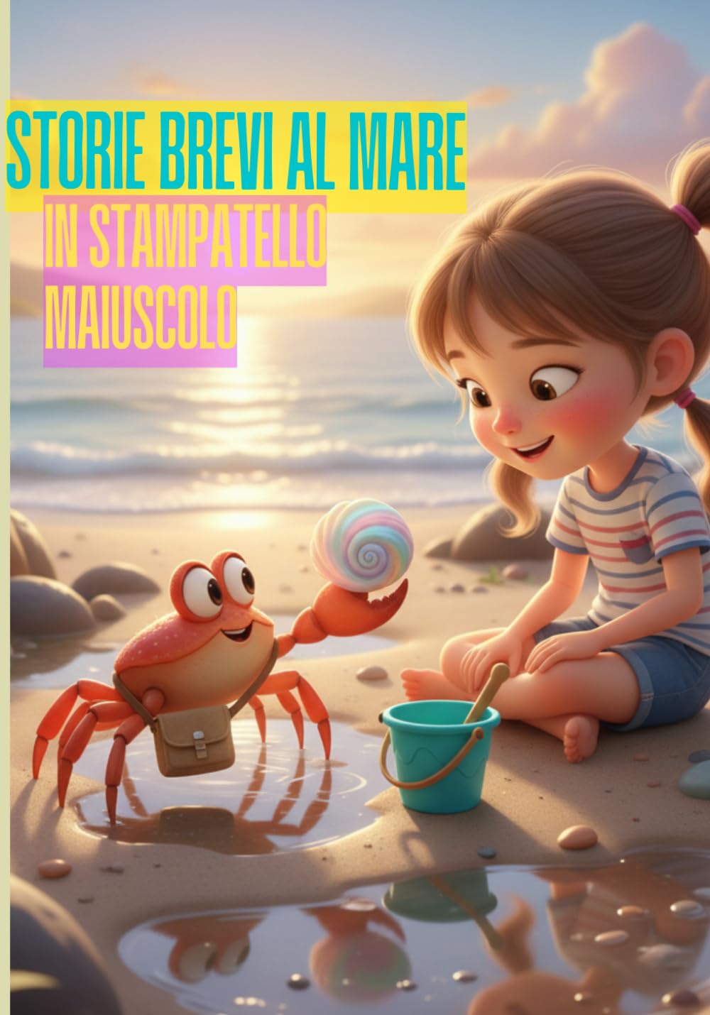 STORIE BREVI AL MARE IN STAMPARELLO MAIUSCOLO: IMPARARE A LEGGERE AL MARE