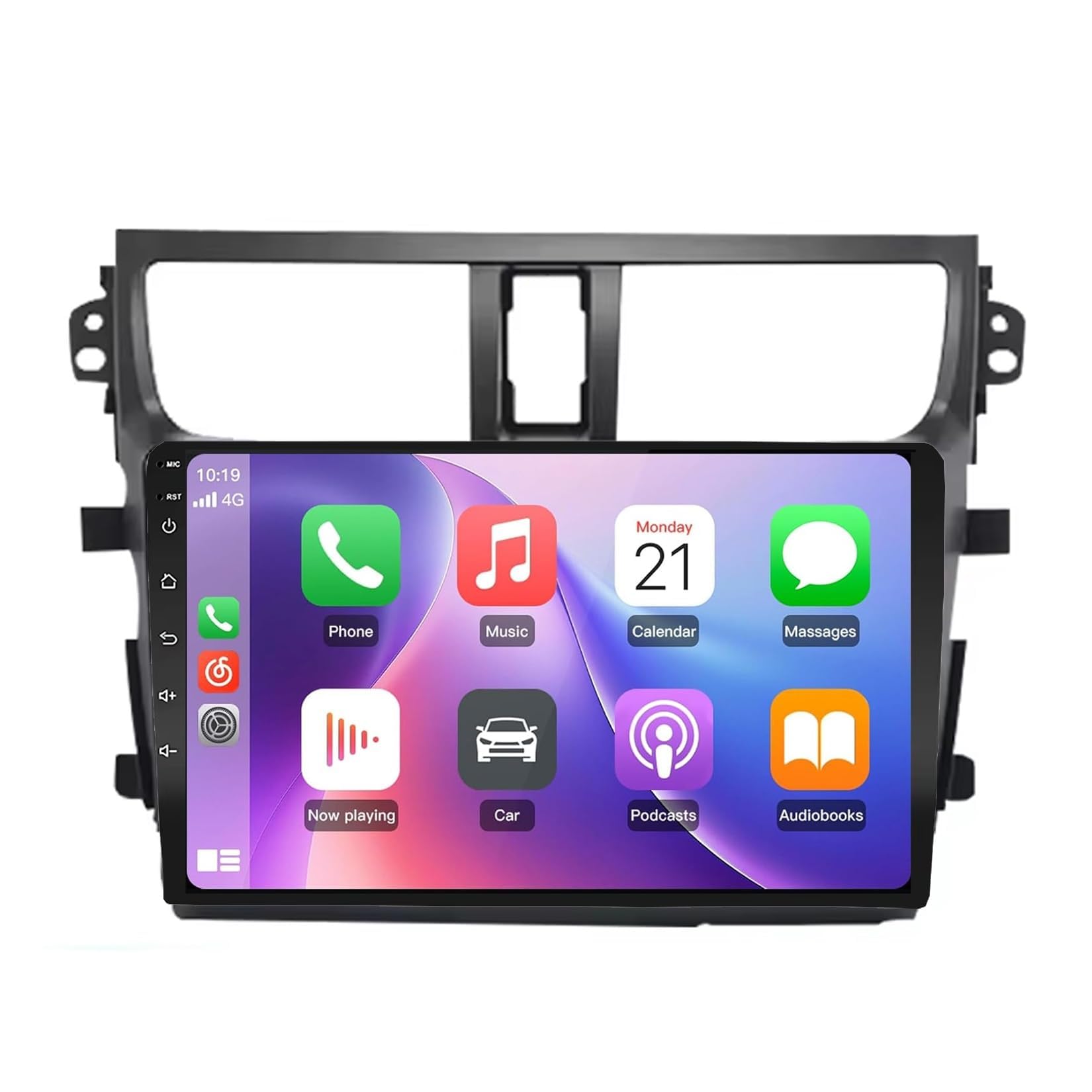 BCBSYCJP Car Radio with Wireless CarPlay Android Auto for Suzuki Celerio 2015-2018 9 Inch Stereo Mirror Link Bluetooth with Android Auto Carplay Wireless WIFI FM GPS,4 Core 2G+32G