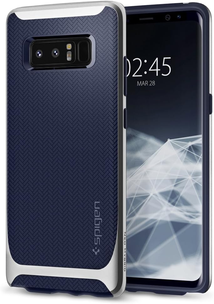 Spigen Neo Hybrid Designed for Samsung Galaxy Note 8 Case (2017) - Arctic Silver