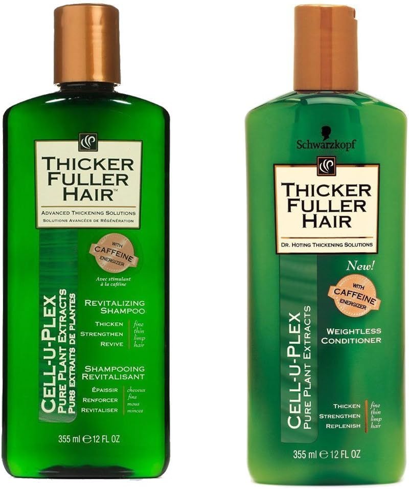 Thicker Fuller Hair Shampoo Revitalize 355ml + Weightless Conditioner 355ml