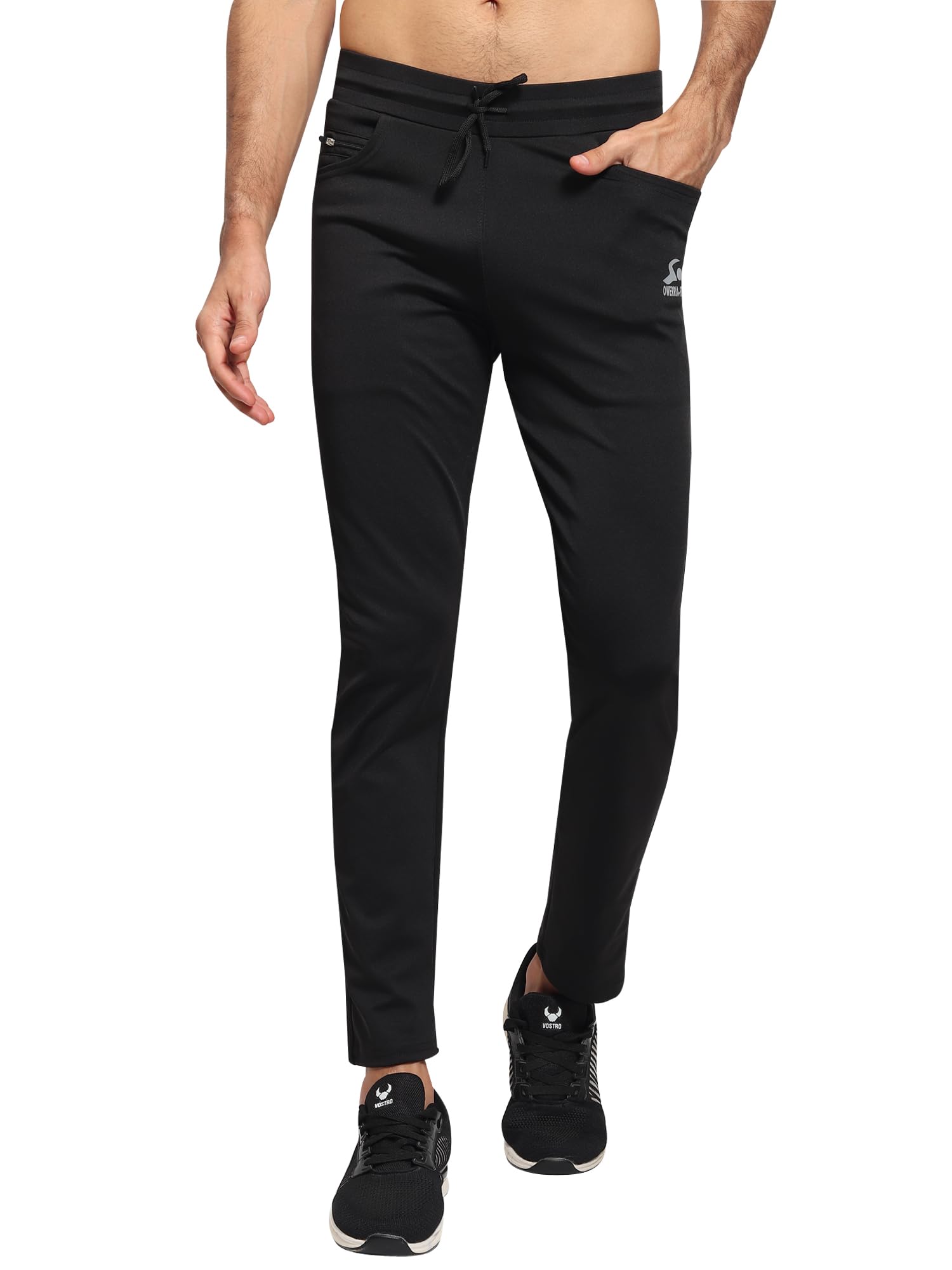 owerria fit Forway-Polyster Lycra Track Pants Regular Fit Front D-Pocket with Mobile Pocket-picture-17
