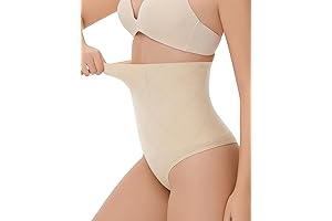 Thong Shapewear Tummy Control: High-Waist Women's Shapewear Underwear