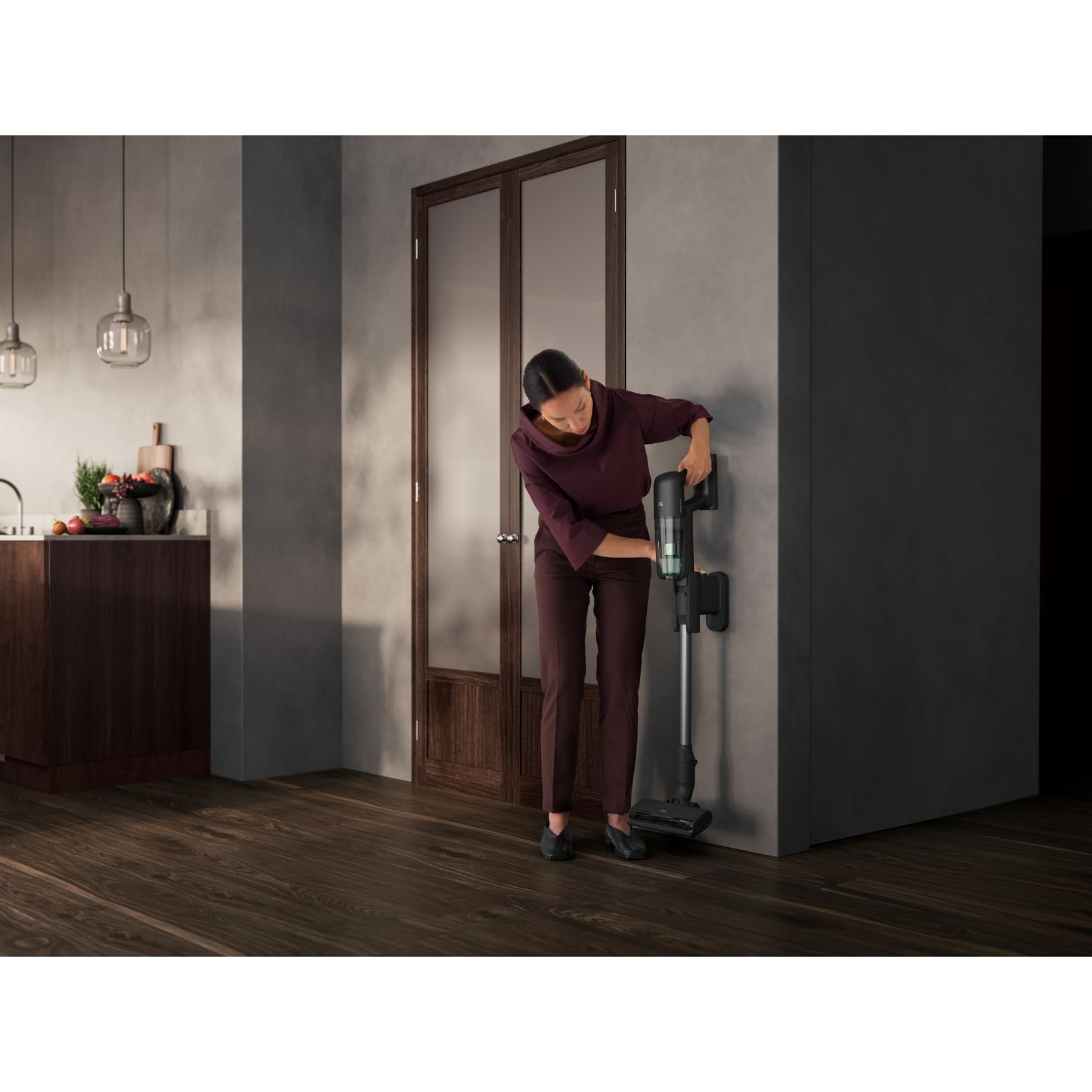 AEG Serie 7000 ÖKO Akku-Staubsauger, extra Kraftvoll, Ultraleicht 2,2kg, Ergonomisch, 70% Recyclingmaterial, bis zu 50 Min, 120m², 2in1, 5-Stufige Filtration, alle Böden, Automatik, grau, AP71UB14AM
