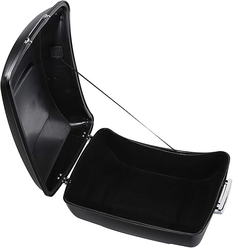 Miniatura 4 de TCT-MOTORPARTS Almohadilla para maletero King Tour Pack color negro mate con placa de montaje para Harley Tour Pack Road Glide, Road King, Street