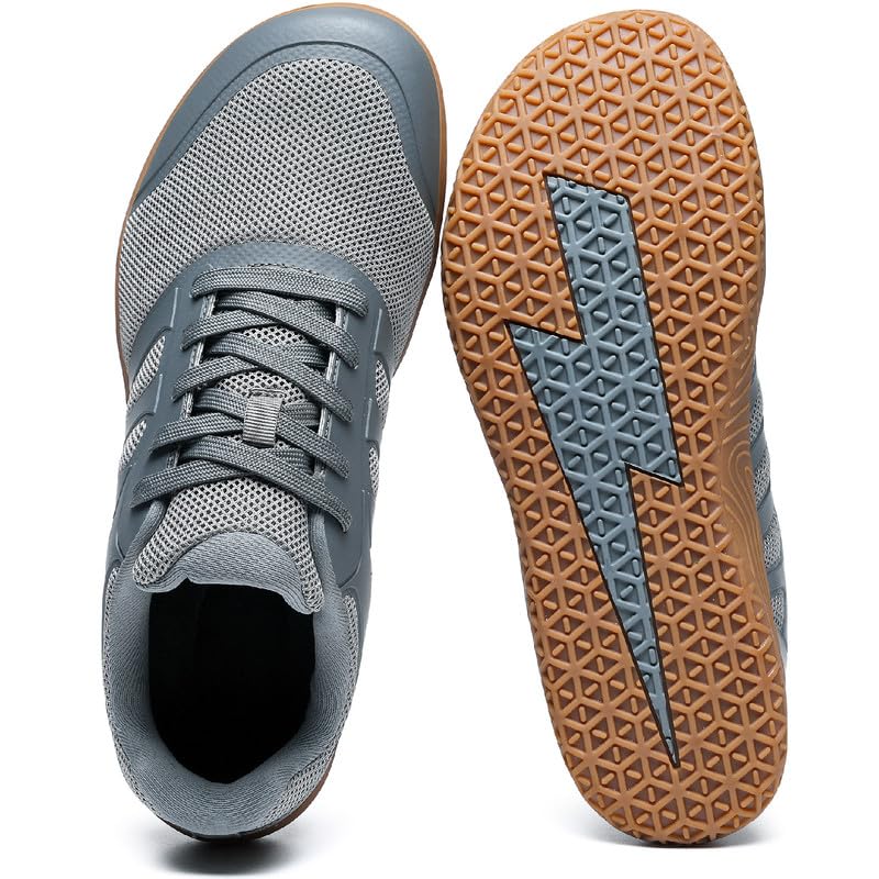 Image of ziitop Barefoot Shoes Men Sneakers Casual Wide Toe Box Running Footwear Zero Drop Tennis Minimalist Walking Grounding Shoes for Gym Workout Weightlifting Hiking Cross Training Trail Climbing