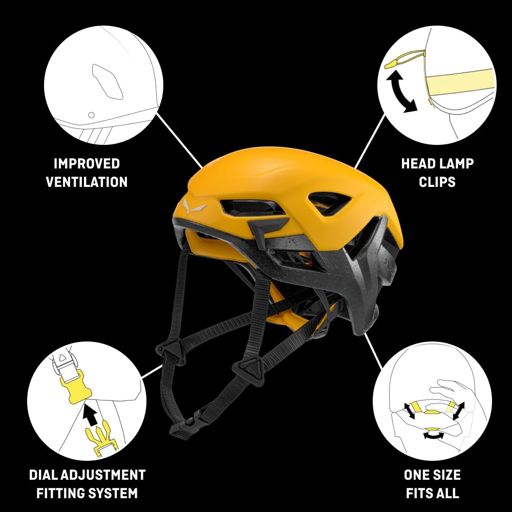 SALEWA Aria Helmet, Casco Sport Unisex adulto