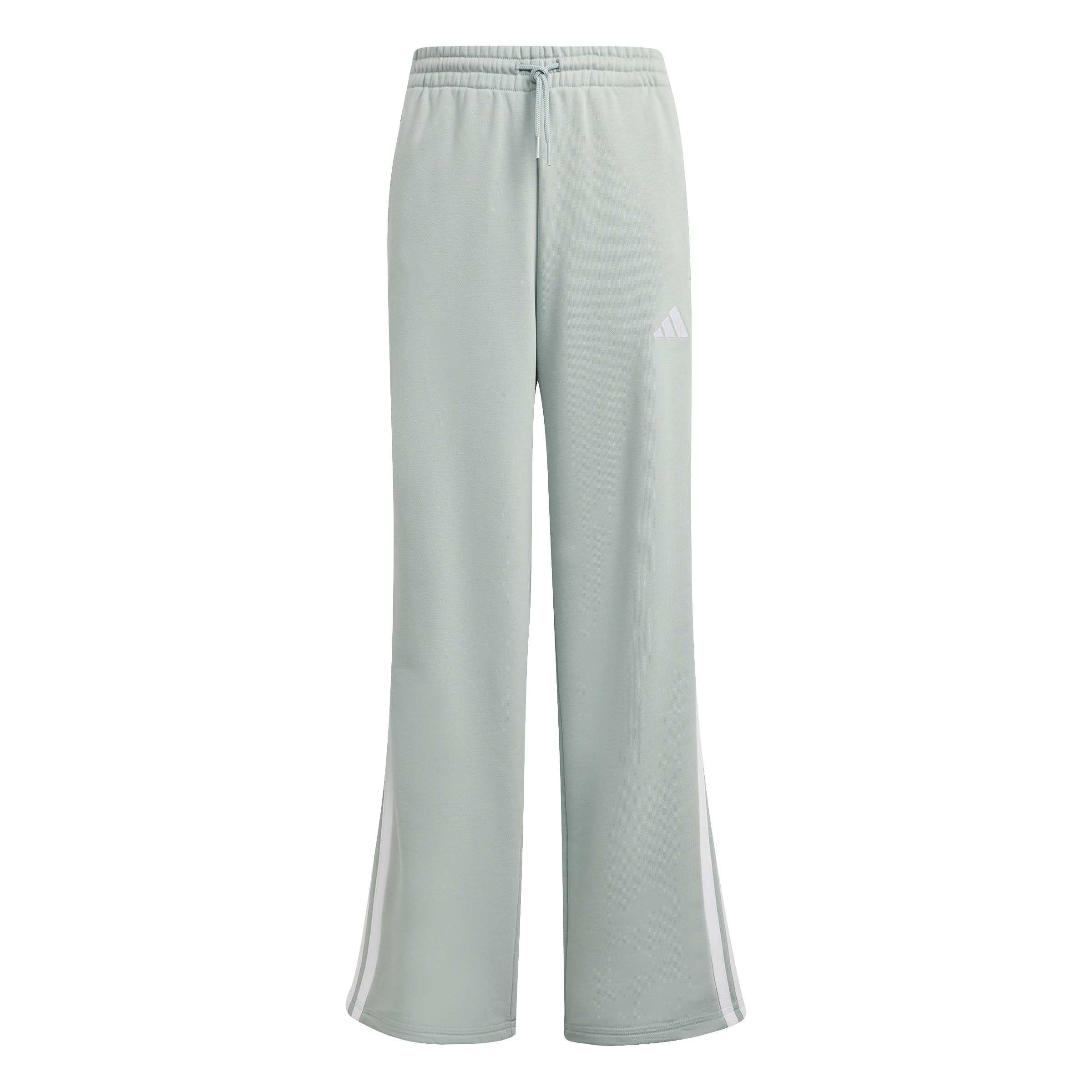 adidas Girl's Essentials Pants, Wonder Sage/White, 13-14 Years