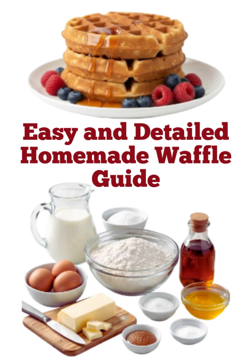 Easy and Detailed Homemade Waffle Guide (The Informative Baking Series)