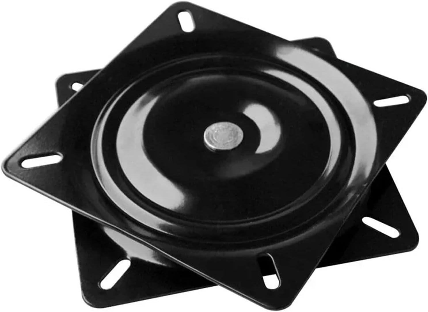 Ball Bearing Swivel Plate 5/6/7/8/10/12/13 Inch Heavy Duty Steel 360 Degrees Rotating Seat Swivel Base Mount Plate(13 inch)