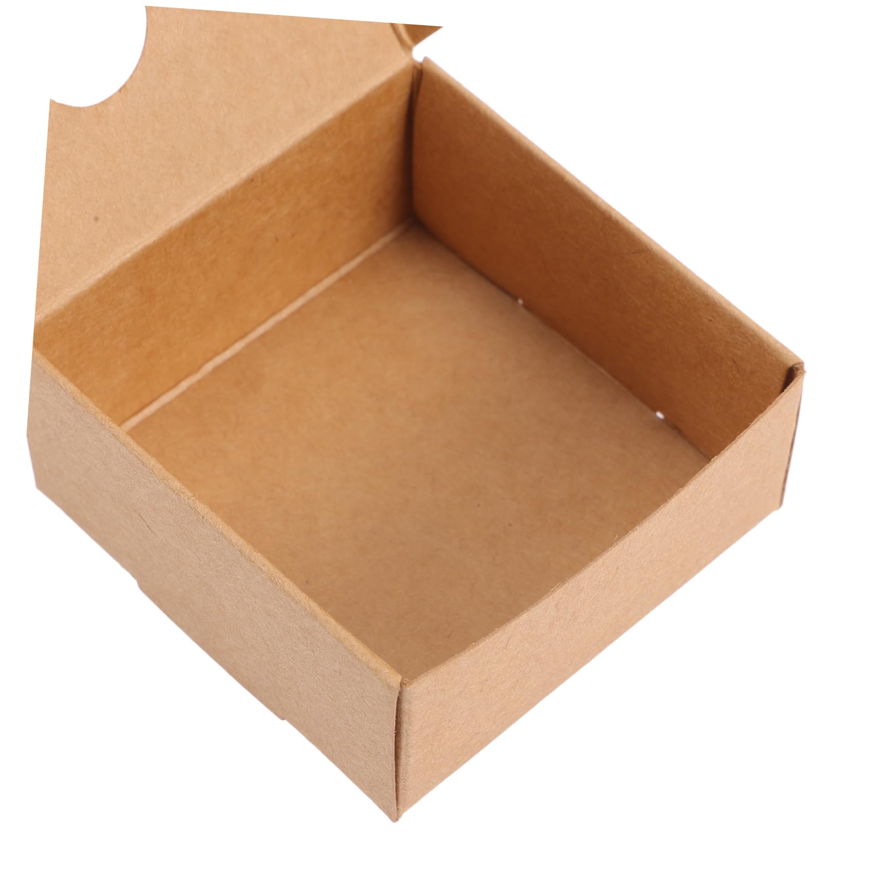 SOLUSTRE 40stücke Kraftpapier Geschenkkartons Mit Herz-löchern Für Handgemachte Seifenverpackungen Für Und Bastelprojekte