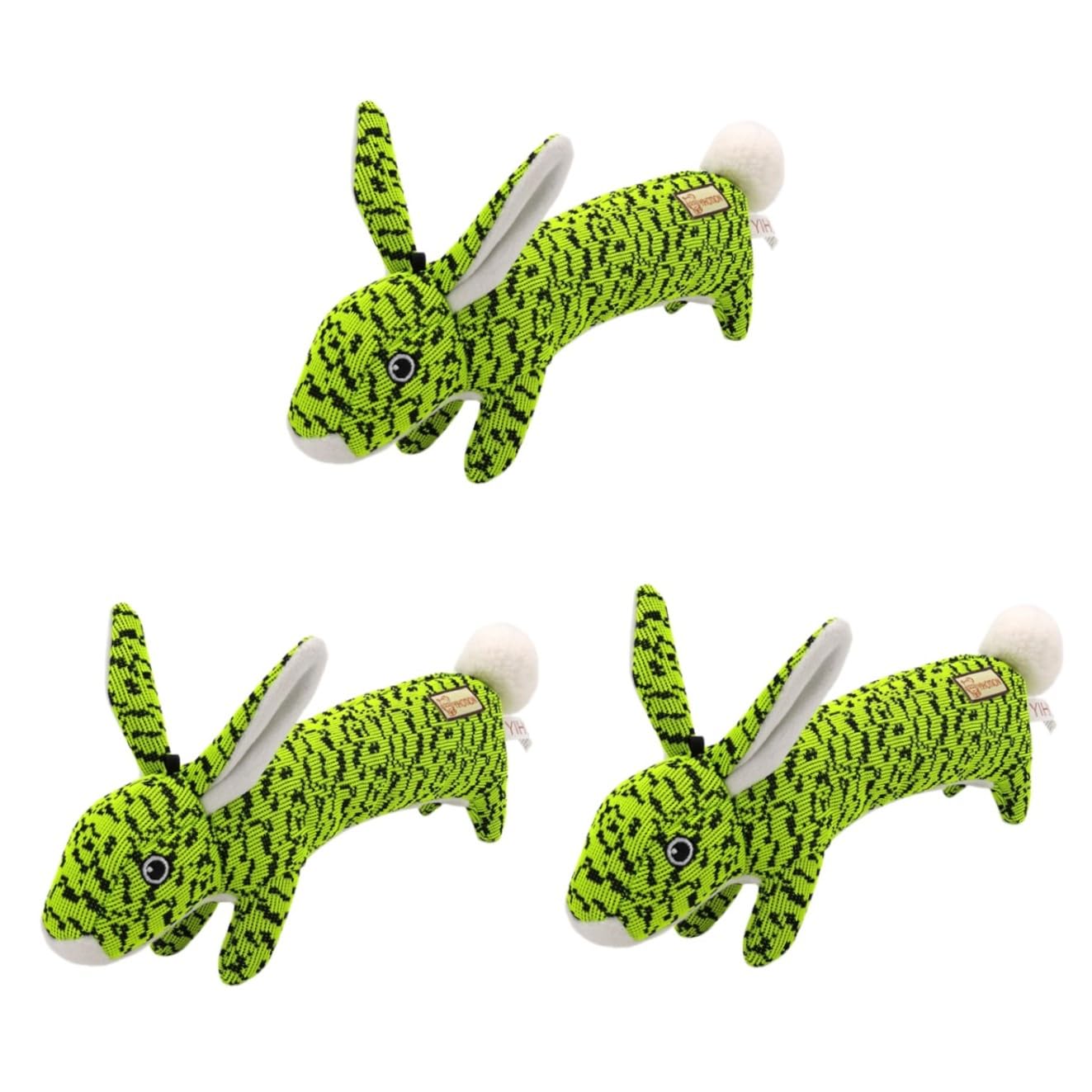 Angoily 3 Pezzi di Giocattoli per Cani Che Piegano E Masticano a Forma di Giocattolo per Animali Domestici Giocattolo Robusto per Cani Che Squittisce