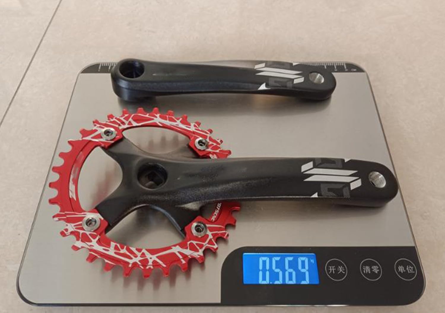 Guarnitura Quadrata, Guarnitura Quadrata In Lega Di Alluminio, 170 Mm, Pedivella Bici Pedivelle Mtb 32T, 34T, 36T, 38T, Per Mountain Bike E Bici Da Strada A Velocità Singola