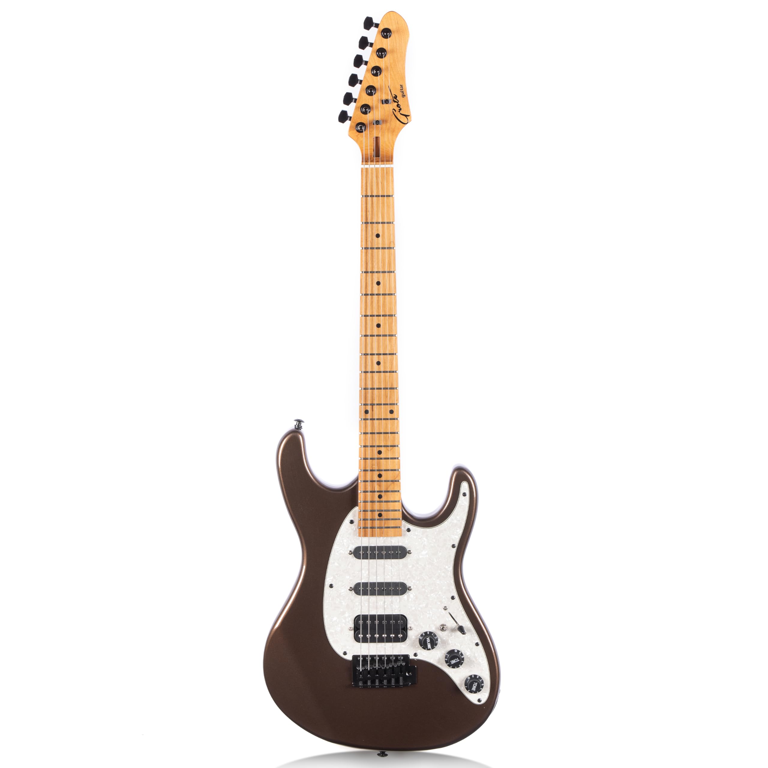 Grote ソリッドエレキギター Amazon.com: Grote Solid Electric Guitar GSTM-3 Metallic Finish